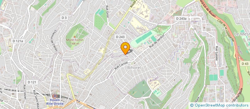 localisation de l'entreprise SOIGNANTS BG  ROUEN