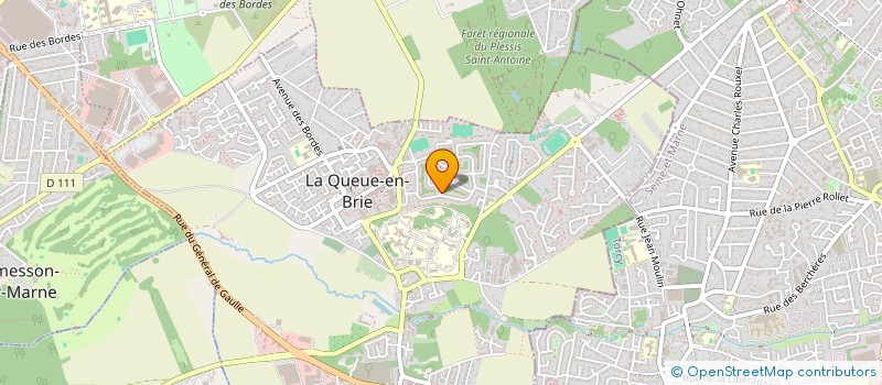 localisation de l'entreprise SOIGNER ENSEMBLE A CHENNEVIERES-SUR-MARNE  LA QUEUE-EN-BRIE