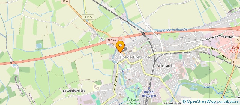 localisation de l'entreprise SOIGNONS ZEN  DOL-DE-BRETAGNE