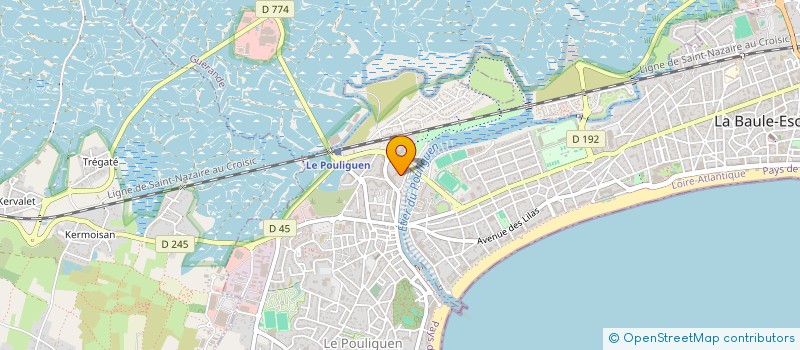localisation de l'entreprise SOIL IMMOBILIER à SAINT-RAPHAEL