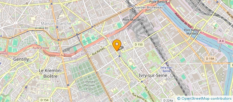 localisation de l'entreprise SOILESPI IMMO à IVRY-SUR-SEINE