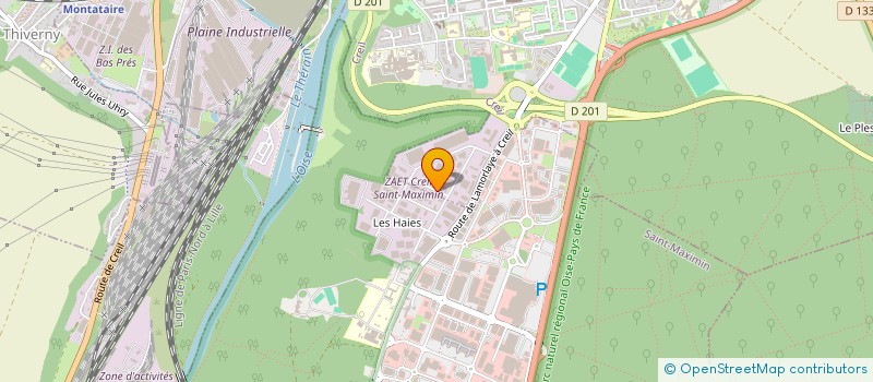 localisation de l'entreprise SOILIX PACKAGING à CREIL