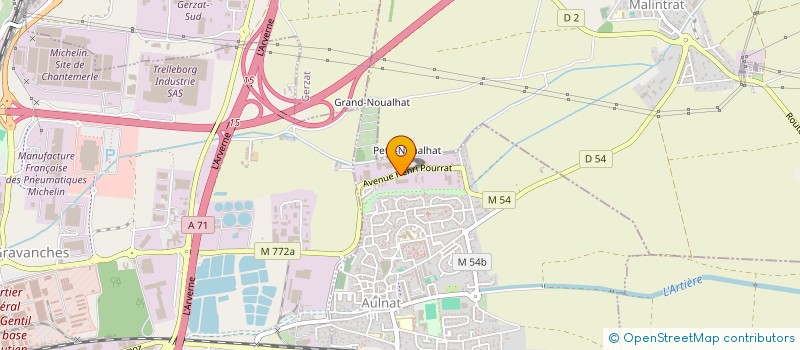 localisation de l'entreprise SOILLY SOLUTIONS à MUR-SUR-ALLIER