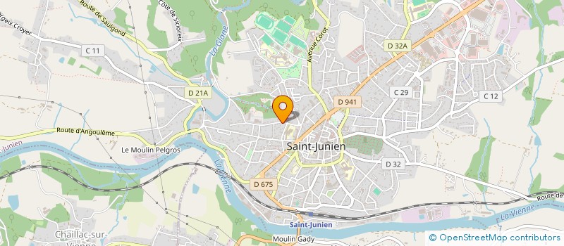 localisation de l'entreprise SOIMMO à SAINT-JUNIEN
