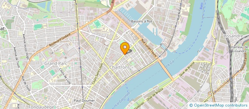 localisation de l'entreprise SOIN AMALTHEE à BORDEAUX