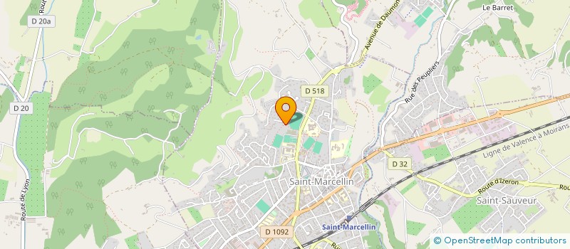 localisation de l'entreprise SOIN ENERGETIQUE ANIMAL-MAITRE  SAINT-MARCELLIN