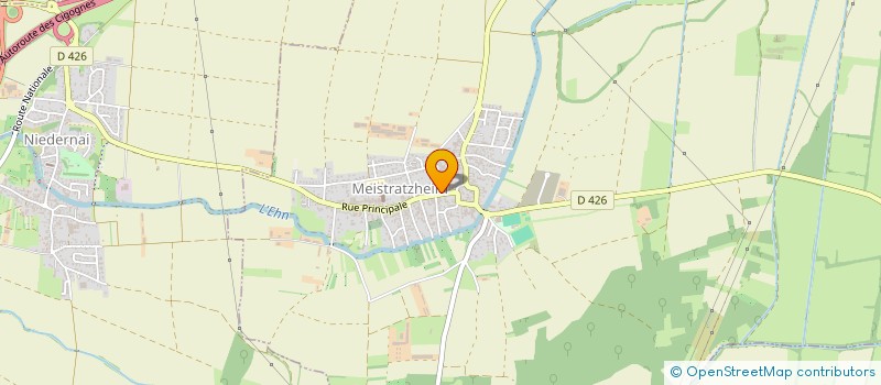 localisation de l'entreprise SOIN HABITAT à MEISTRATZHEIM