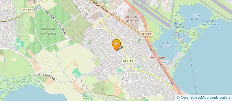 localisation de l'entreprise SOINS A DOMICILE 34  LA GRANDE-MOTTE