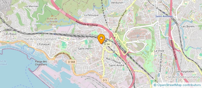 localisation de l'entreprise SOINS ASSISTANCE à MARSEILLE 16EME