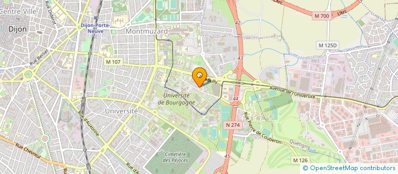 localisation de l'entreprise SOINS-AVENIR-SANTE-21  DIJON