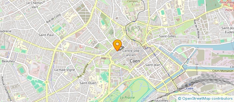 localisation de l'entreprise SOINS DURABLES à CAEN