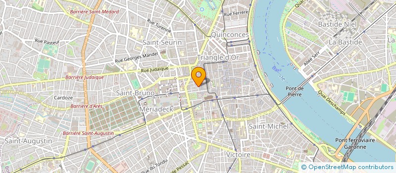 localisation de l'entreprise SOINS ET BEAUTE  BORDEAUX