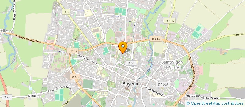 localisation de l'entreprise SOINS ET MAINTIEN A DOMICILE DU BESSIN à BAYEUX