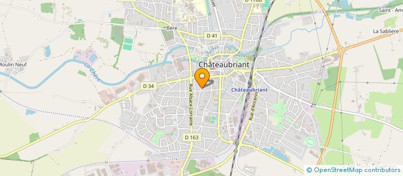 localisation de l'entreprise SOINS ET MOUVEMENT  CHATEAUBRIANT