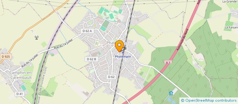 localisation de l'entreprise SOINS ET SANTE A PHALEMPIN  PHALEMPIN