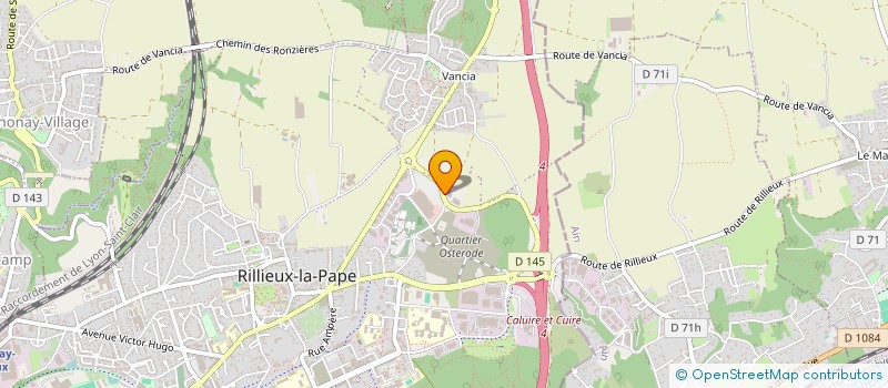 localisation de l'entreprise SOINS ET SANTE FORMATION  RILLIEUX-LA-PAPE