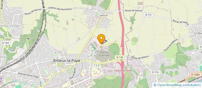 localisation de l'entreprise SOINS ET SANTE MOBILITE  RILLIEUX-LA-PAPE