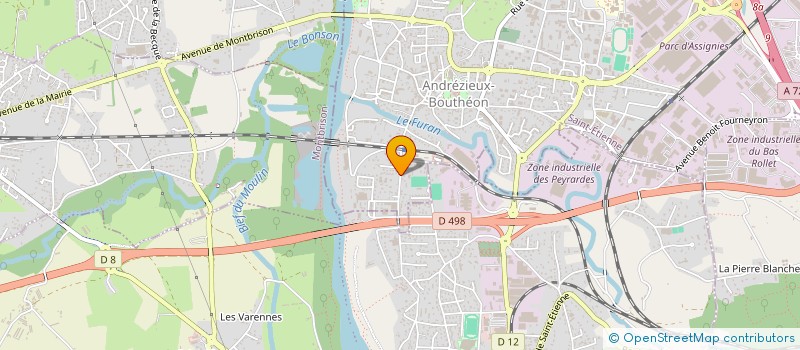 localisation de l'entreprise SOINS IMMEDIATS DE BEYNOST  ANDREZIEUX-BOUTHEON