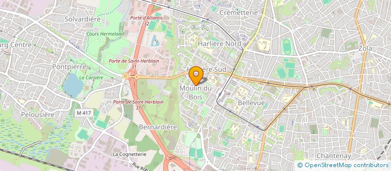 localisation de l'entreprise SOINS & LOISIRS  SAINT-HERBLAIN