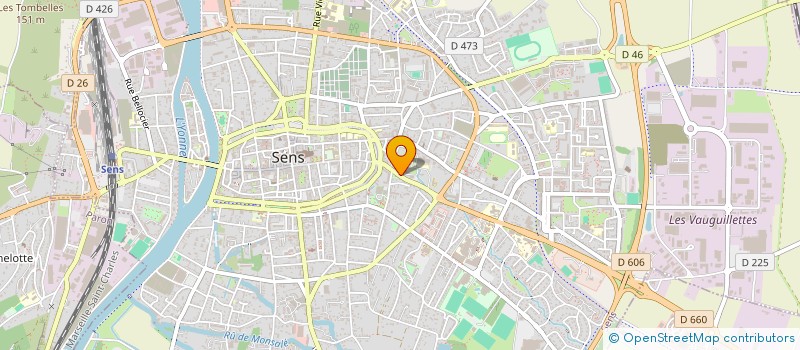 localisation de l'entreprise SOINS PALLIATIFS YONNE à SENS