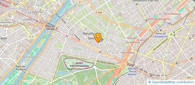 localisation de l'entreprise SOINS POUR TOUS à NEUILLY-SUR-SEINE