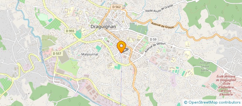 localisation de l'entreprise SOIPP à DRAGUIGNAN