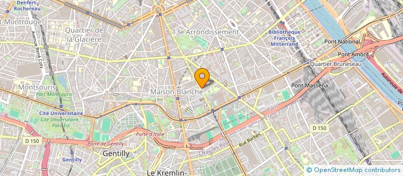 localisation de l'entreprise SOIR DE CHOISY  PARIS