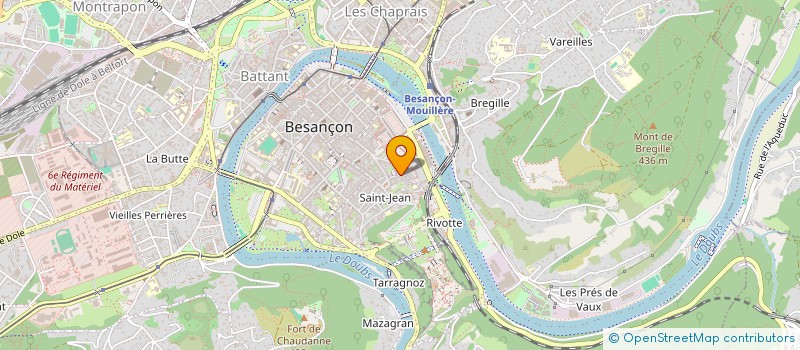 localisation de l'entreprise SOIREESBESANCON  BESANCON