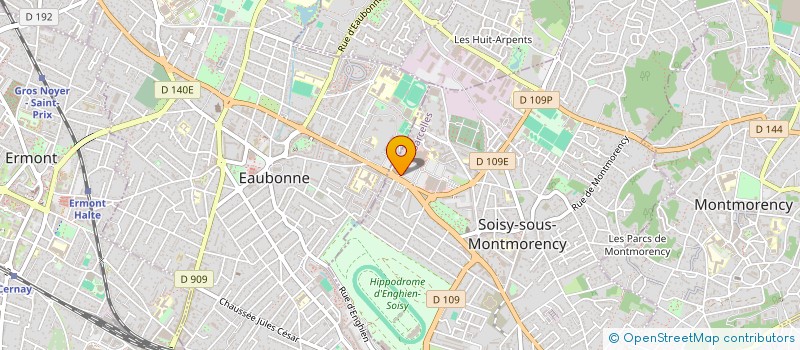 localisation de l'entreprise SOISICO à SOISY-SOUS-MONTMORENCY