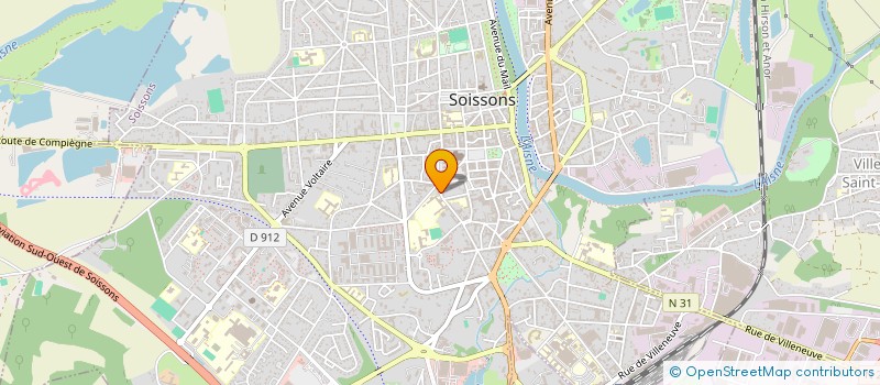 localisation de l'entreprise SOISSONNAIS EN TRANSITION à SOISSONS