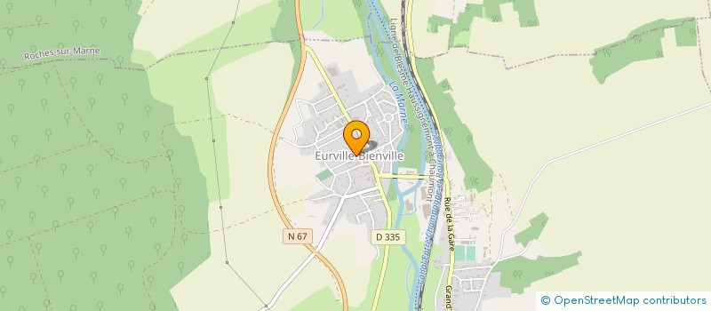 localisation de l'entreprise SOITEL à EURVILLE-BIENVILLE