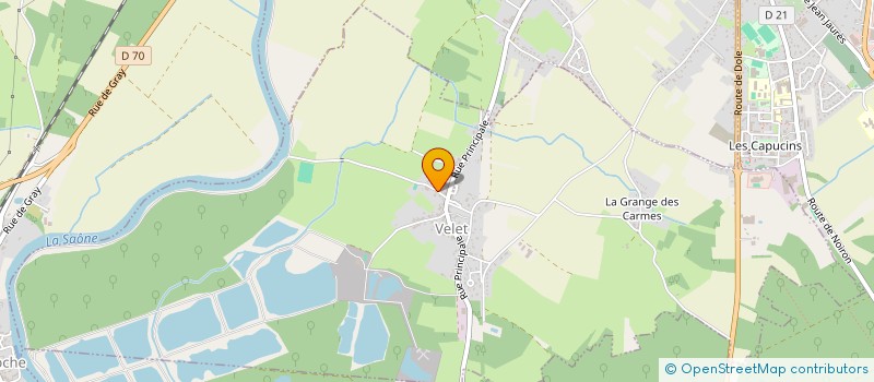 localisation de l'entreprise SOITOUX BUCHERONNAGE  CHAMPVANS