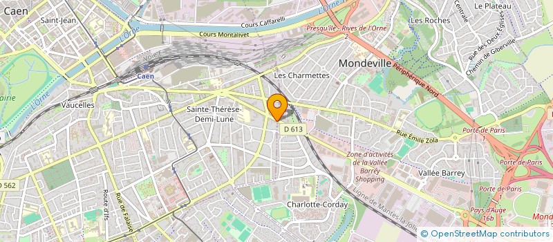 localisation de l'entreprise SOIXANTE POUR CENT à CAEN
