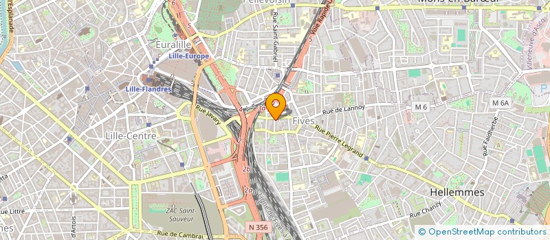 localisation de l'entreprise SOIXANTE POUR CENT MEDIA à LILLE