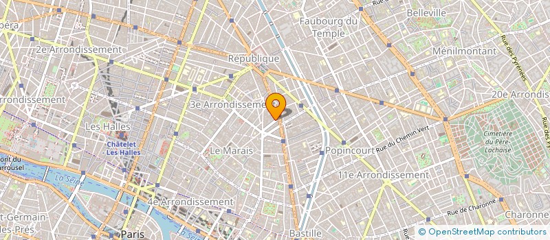 localisation de l'entreprise SOIXANTE SEIZE  PARIS