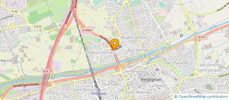 localisation de l'entreprise SOIXANTESIX  PERPIGNAN