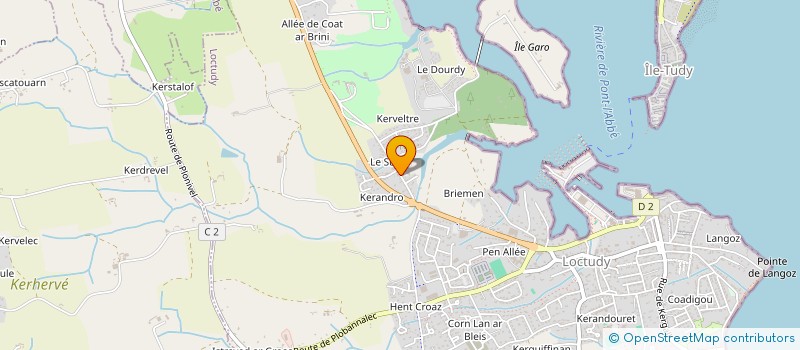 localisation de l'entreprise SOIZEN  LOCTUDY