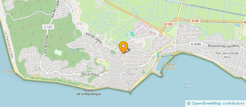 localisation de l'entreprise SOIZIC à LA TRANCHE-SUR-MER