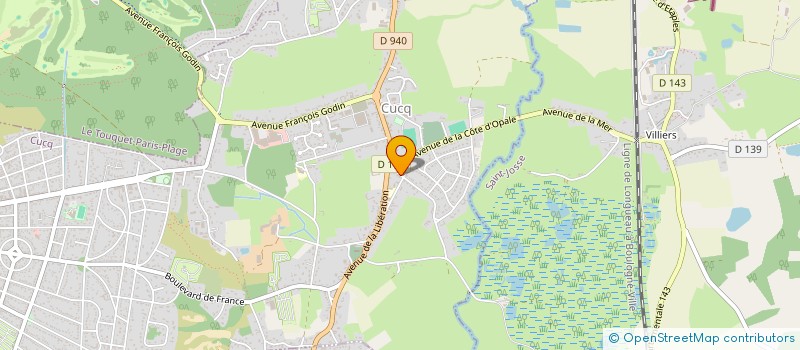 localisation de l'entreprise SOJ  CUCQ