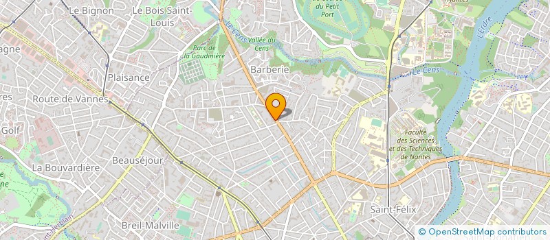 localisation de l'entreprise SOJA à NANTES