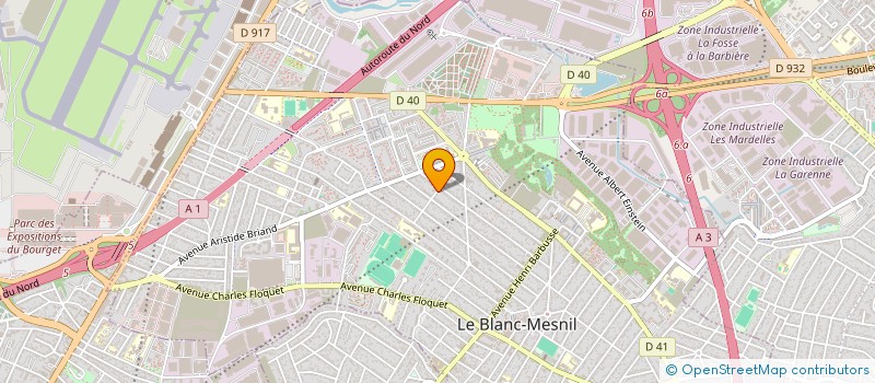 localisation de l'entreprise SOJA FU à LE BLANC-MESNIL
