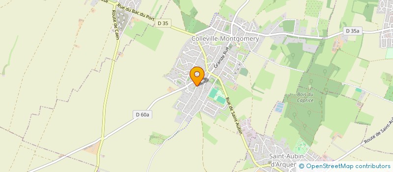 localisation de l'entreprise SOJAC  COLLEVILLE-MONTGOMERY