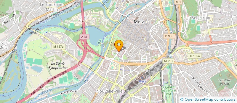 localisation de l'entreprise SOJADEX à METZ