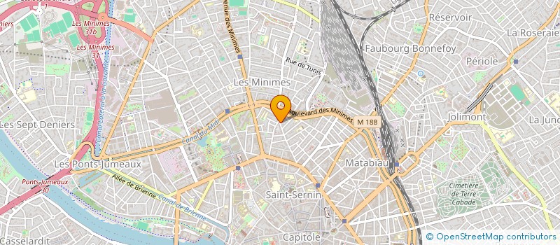 localisation de l'entreprise SOJALGUR à TOULOUSE