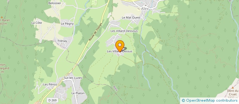 localisation de l'entreprise SOJALY  ALEX