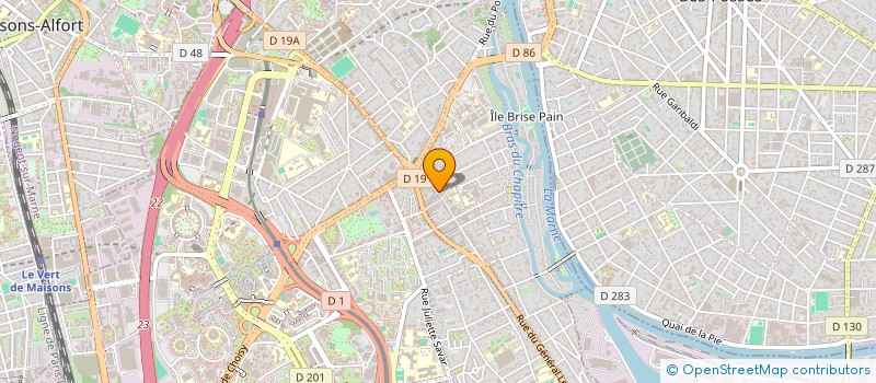localisation de l'entreprise SOJAM à CRETEIL