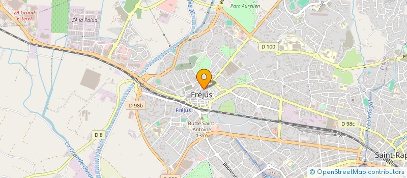 localisation de l'entreprise SOJC à FREJUS