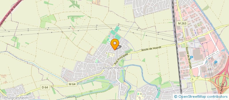 localisation de l'entreprise SOJE  LAMPERTHEIM