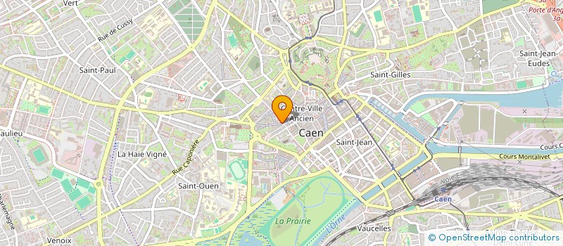 localisation de l'entreprise SOJEFRED  CAEN