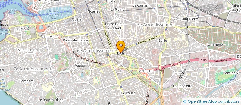 localisation de l'entreprise SOJI 13 à MARSEILLE